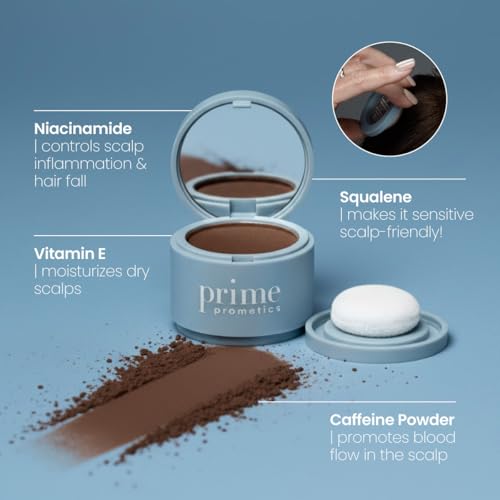 Prime Prometics Instant Coverage Hairline Powder – Brunette