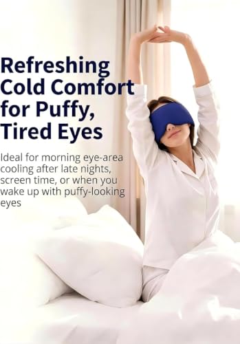 Cooling Gel Eye Mask for Puffy Eyes & Migraine Relief