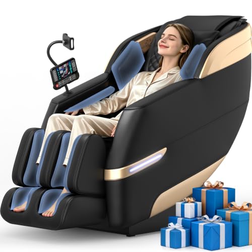 YONISEE 4D SL-Track Massage Chair with Zero Gravity & Heating