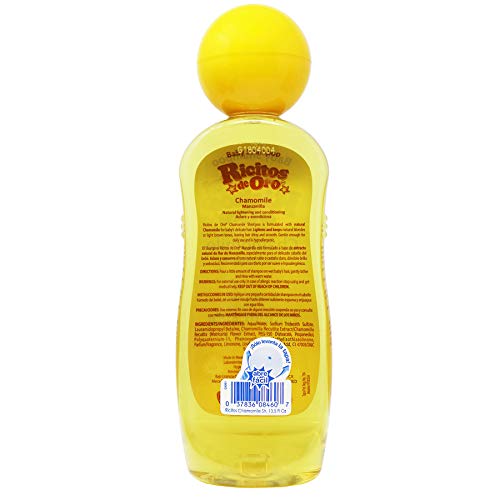 RICITOS DE ORO Ricitos De Oro Baby Shampoo 13.5 Fo, 13.5 fluid_ounces (Pack of 6)