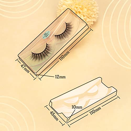 FARRED False Lashes 10 Pairs Mixed Styles - Vegan 3D Faux Mink