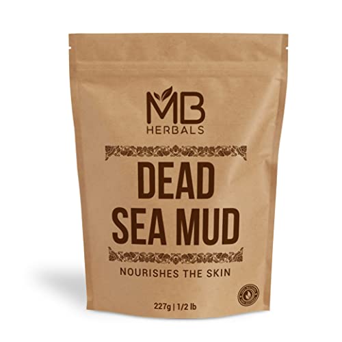 MB Herbals Dead Sea Mud Powder 8 oz | Face & Hair Pack
