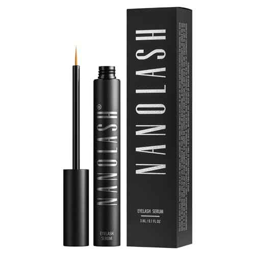 Nanolash Eyelash Serum 3ml - Conditioner for eyelash. Eyelash booster for long, dense and beautiful eyelashes in 30 days!