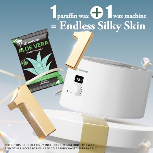 BUMPLYBEE Paraffin Wax Machine for Hands & Feet - 3500ml Digital Wax Bath