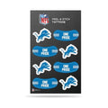 NFL Temporary Tattoos - Eye Black Game Day Metallic Vinyl Decals