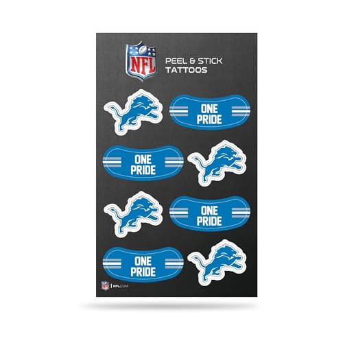NFL Temporary Tattoos - Eye Black Game Day Metallic Vinyl Decals