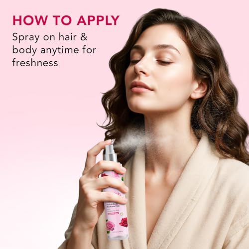 Botanic Hearth British Rose Body & Hair Perfume Spray 3.4oz