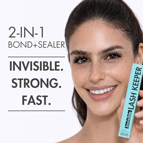 Gazelle Waterproof Lash Bond & Seal Glue - Clear, 7-10 Day Hold, Sensitive Eye Safe