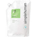 simplehuman CT1020DB Cucumber moisturizing Liquid Hand Soap Refill Pouch, 2 X 34 Fl. Oz. Moisturizing Liquid Hand Soap