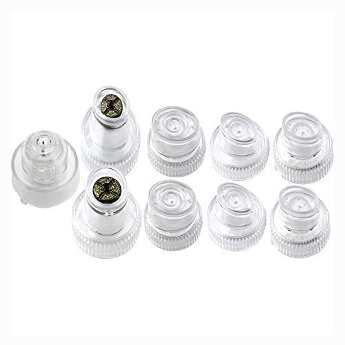 Face Care Beauty Machine Spare Parts Dermabrasion Aqua Peel Water Scrub Tips Caps 6 Plastic 2 Diamond Microdermabrasion 1 Spray Replacement Acceossories