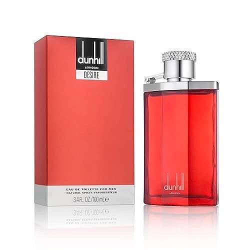 Dunhill Desire Red Eau de Toilette Cologne Spray For Men, 3.4 Fl. Oz