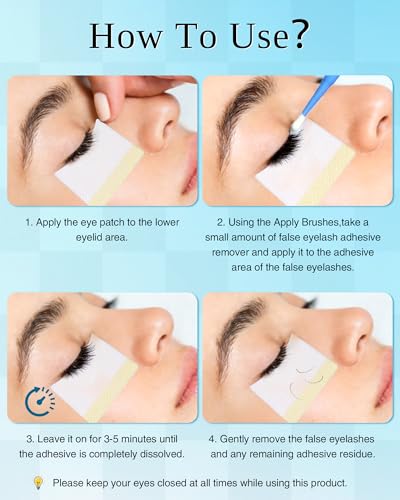 Gentle Cream Eyelash Extension Remover with Tools - Obeyalash