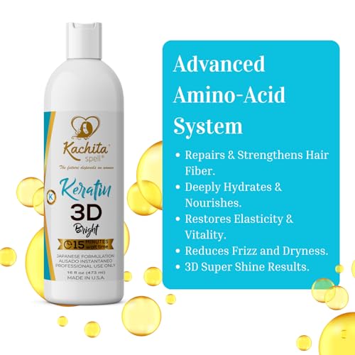 Kachita Spell Japanese Keratin Treatment 16oz Hair Straightener
