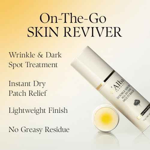 d'alba Piedmont Italian White Truffle Double Serum All-in-one Multi Balm, Vegan Skincare with Vitamin C and Vegan Collagen, 3-in-1 Anti Wrinkle, Eye Treatment, Dark Spot Remover