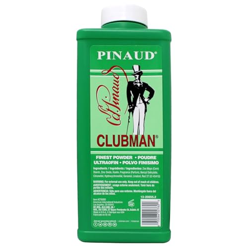 Clubman Finest Talc Powder Flesh Tone 9 oz