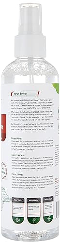 Made For Locs Aloe Vera Refresher Spray - Hydrating Moisturizer for Dreadlocks & Natural Hair, 8 oz