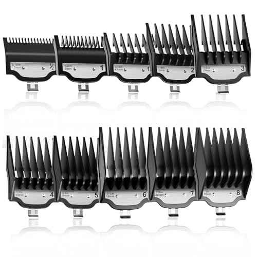 Compatible with Wahl Clipper Guards Set 10 Pack