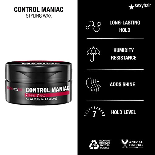 SexyHair Style Control Maniac Styling Wax - Firm Hold