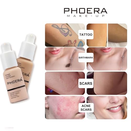 Phoera Full Coverage Foundation 30ml - Matte Oil Control