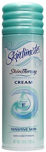 Skintimate Skin Therapy Moisturizing Shave Cream for Sensitive Skin - 10 oz