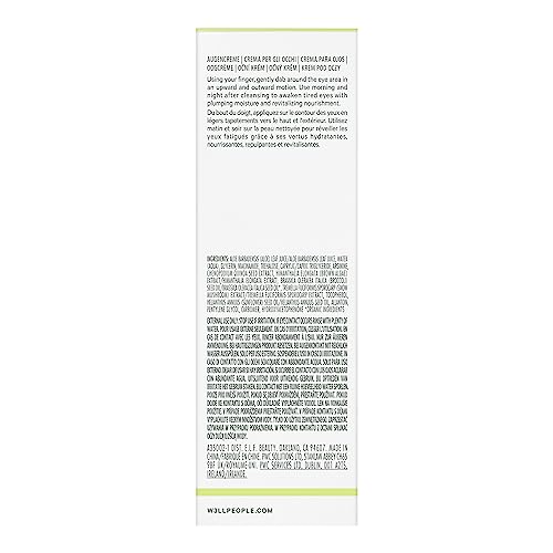 Well People Revitalizing Dew Snow Mushroom Eye Gel-Cream, Gel-based Eye Cream For Moisturizing Undereyes, Targets Fine Lines, Vegan & Cruelty-free