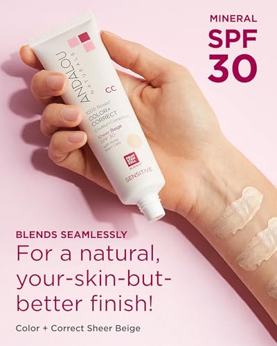 Andalou Naturals 1000 Roses CC Cream SPF 30 - Sheer Beige