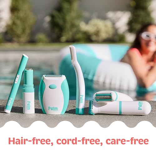 Facial Hair Remover for Women - Portable Lipstick Design with LED Light