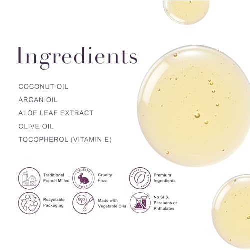 A LA MAISON French Liquid Hand Soap RefilL - Natural Hand Wash Made with Essential Oils - Biodegradable, Plant-Based, Vegan, Cruelty-Free (33.8 Fl Oz Pouch (2 Pack), Lavender Aloe)
