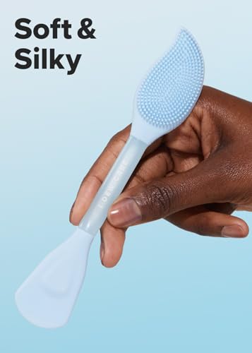 I DEW CARE Silicone Facial Mask Brush - 2-in-1 Cleansing & Applicator