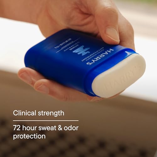 Harry's Extra-Strength Antiperspirant Deodorant for Men, 72-Hour Sweat & Odor Control, 3-Pack