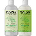 Maple Holistics Tea Tree Oil Shampoo & Conditioner Set 8 Fl Oz (Pack of 2)