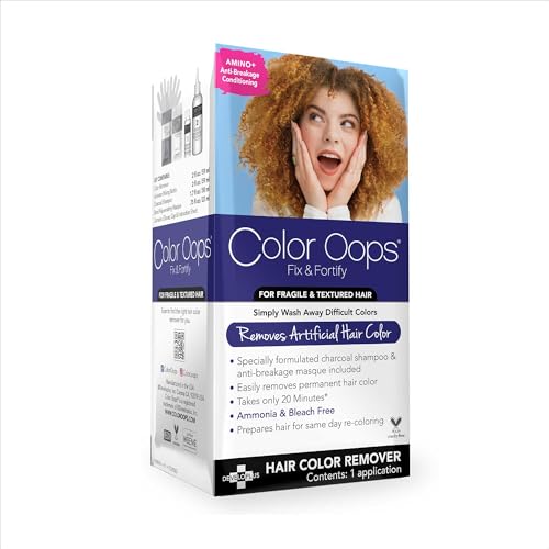 Color Oops Fix & Fortify Hair Color Remover Kit