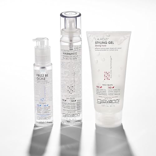 GIOVANNI L.A. Hold Hair Spritz - Maximum Hold Styling Spray, Lightweight, Lauryl & Laureth Sulfate Free - 5 oz