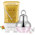 AH-8 Firming Neck Cream & Eye Cream Bundle, Electric Massage Eye Cream for Dark Circle, Neck Cream for Firm and Smooth of Fine Lines, Deep Moisturizing Skincare, Tightening & Revitalizing