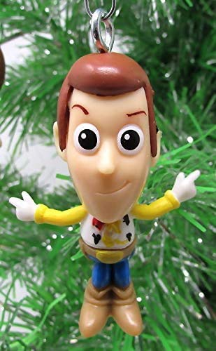 Toy Story Holiday Christmas Tree Ornament Set Featuring Woody, Jessie, Buzz Lightyear, Bullseye, and Alien 1 to 2 Ornaments