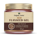 Organic Netra Flaxseed Gel with Vitamin E for Hair & Skin 7.05 oz