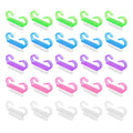 25 Pcs Nail Cleaning Brushes for Hands and Feet – Multicolor
