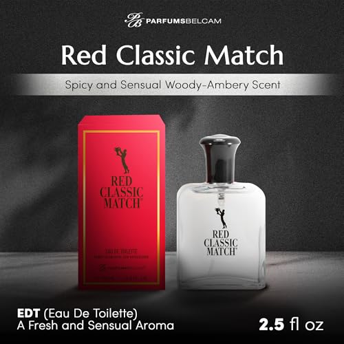 PB Red Classic Match Eau de Toilette for Men 2.54 oz