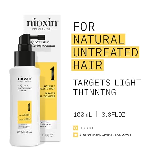 Nioxin System 1 Scalp & Hair Thickening Treatment for Natural Hair