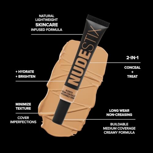 Nudestix NudeFix Cream Concealer – Hydrating Buildable Liquid