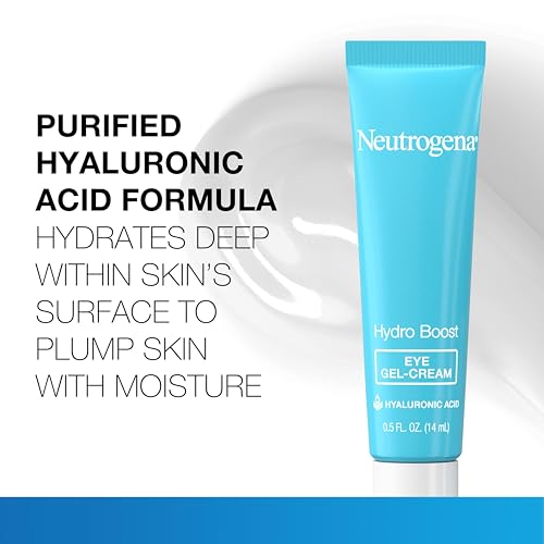 Neutrogena Hydro Boost Under Eye Cream with Hyaluronic Acid, 0.5 oz