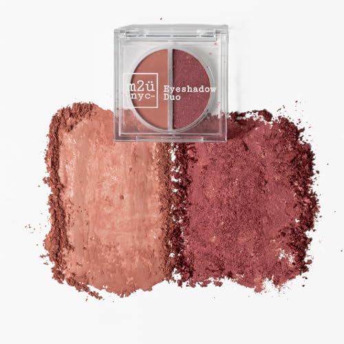 M2U NYC EyeShadow Duo - Vegan Pigmented Eye Palette