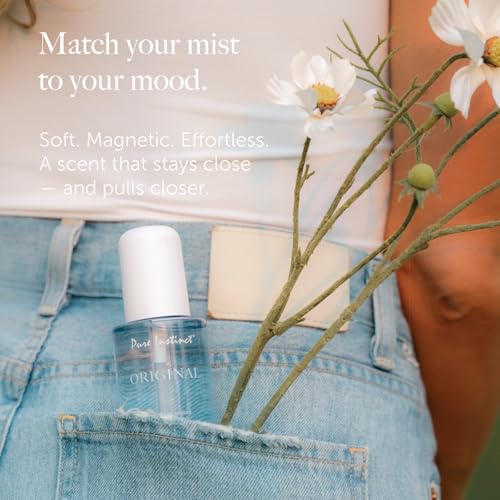 Pure Instinct Original Pheromone Body & Hair Mist - Fresh Fragrance Spray for Women