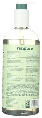 Renpure Plant-Based Tea Tree Rosemary Shampoo 24oz