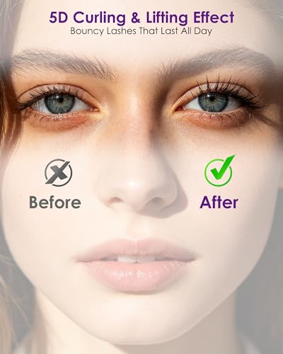 Iron Wand Mascara - Waterproof & Clump-Free Curling