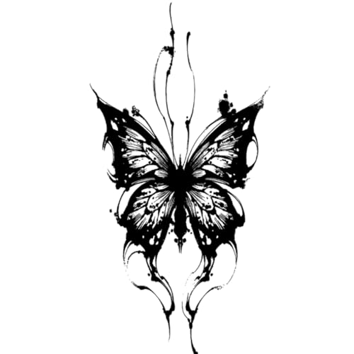 INKARTLINK Semi-Permanent Tattoos - 2 Sheets, Waterproof, Lasts 1-2 Weeks