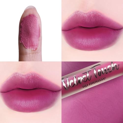 Matte Velvet Lip Mousse #05 Violet Pitaya Blaze - Waterproof