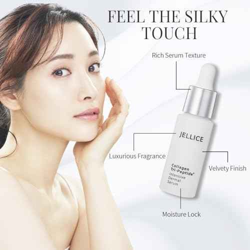 Collagen Tripeptide Face Serum ? Anti-Aging & Firming Formula with Niacinamide, Hyaluronic Acid & Centella ? Deep Hydration & Smoother-Looking Skin ? Japanese Beauty ? 1.01 fl oz