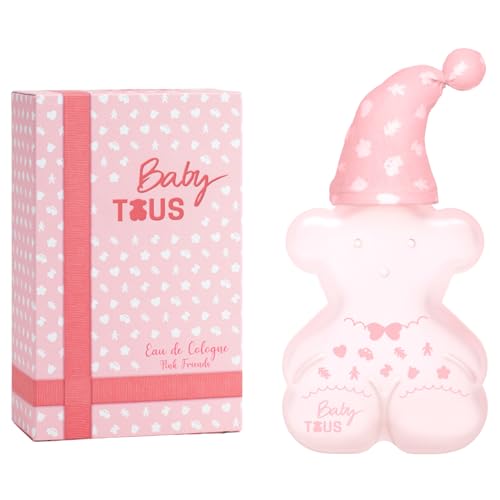 TOUS Baby Cologne - Alcohol-Free Citrus Scent for Boys & Girls, 3.4 Fl Oz