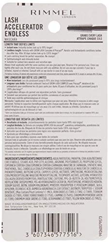 Rimmel Lash Accelerator Endless Volume Mascara, Extreme Black